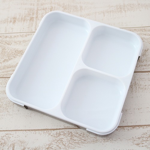 薄型弁当箱 抗菌フードマン８００ アッシュブラウン