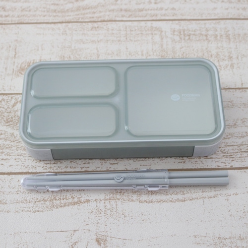 フードマン専用 抗菌箸 ライトグレー