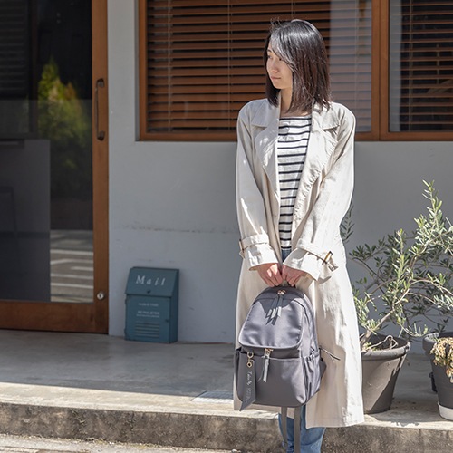 Take Me（テイクミー） Airy 10ポケットデイパック グレー