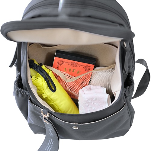 Take Me（テイクミー） Airy 10ポケットデイパック グレー