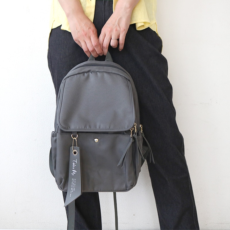 Take Me（テイクミー） Airy 10ポケットデイパック グレー