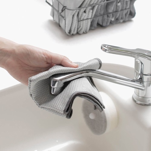 【3月上旬お届け】ガラス　鏡ピカッとクロス　２枚セット