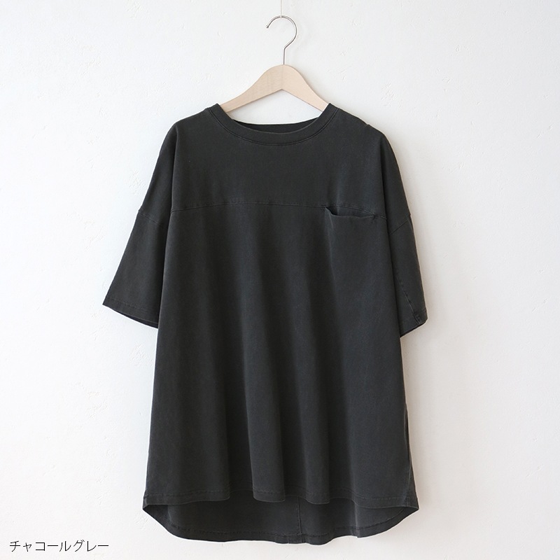 ピグメント天竺チュニック　SC263166HU