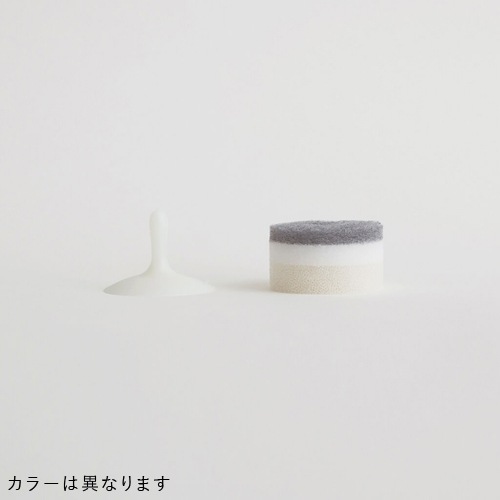 洗面スポンジＰＯＣＯ吸盤付き　ＷＨ