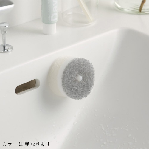 洗面スポンジＰＯＣＯ吸盤付き　ＷＨ