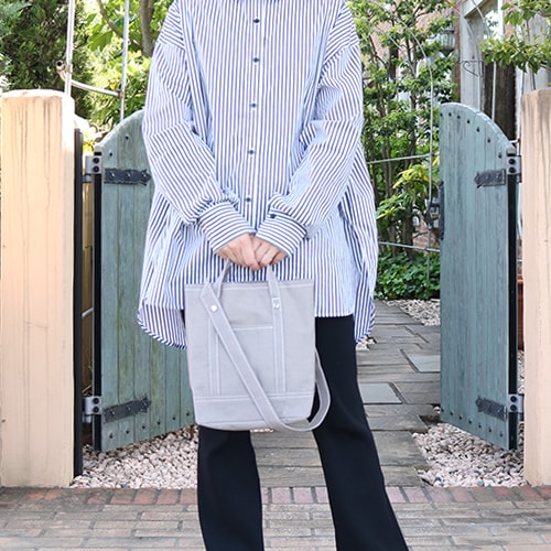 Take Me（テイクミー） 整理しやすいキャンバストート ブラック