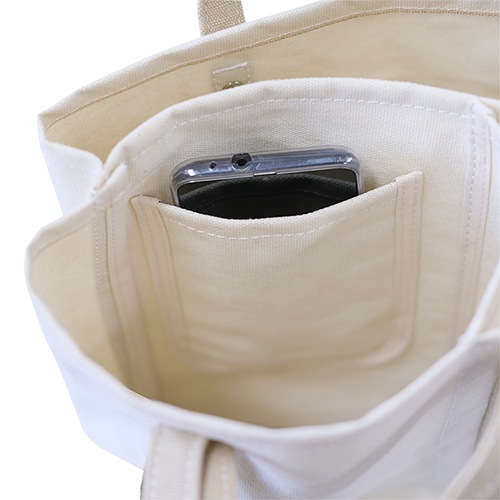 Take Me（テイクミー） 整理しやすいキャンバストート ブラック