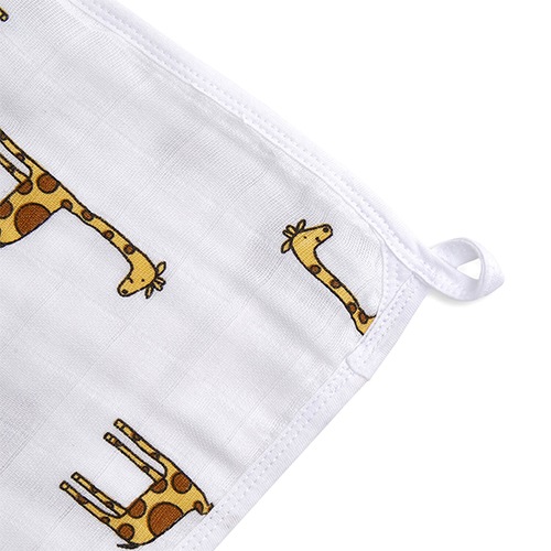 モスリンウォッシュクロス3枚入り ジャングルジャム|エイデン&アネイ