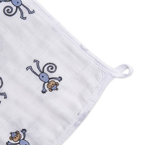 モスリンウォッシュクロス3枚入り ジャングルジャム|エイデン&アネイ