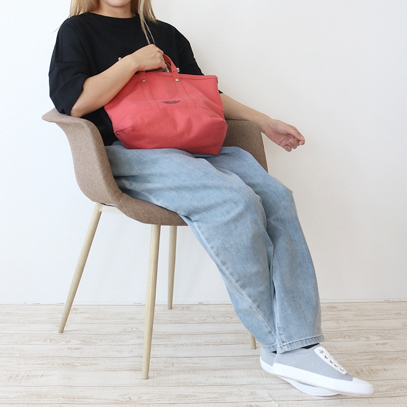 トリックジップ 甘織デニムのバルーンパンツ 501（ブルー）