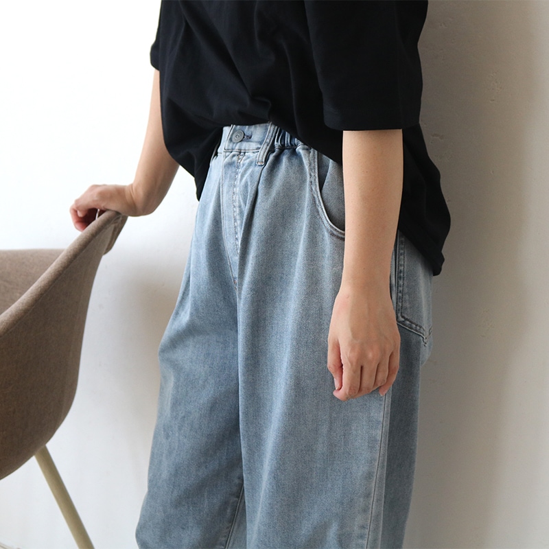 ハグオーワー⭐︎ バルーンデニムパンツ アイボリー新品 バルーンデニムパンツ | HUG O WaR ONLINE STORE