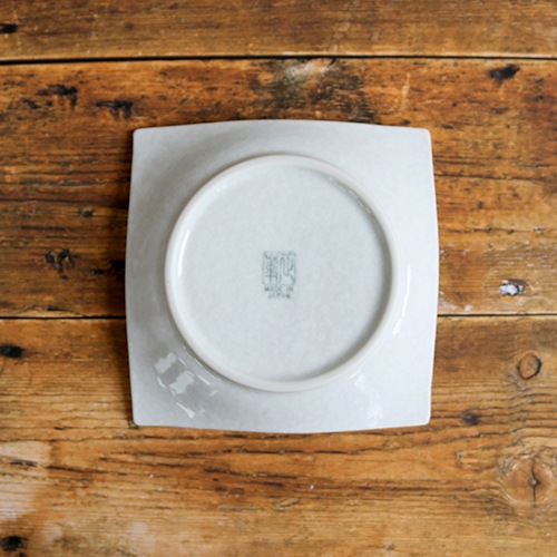 白雪花三島45正角皿 | ハンプティーダンプティー公式通販| 雑貨