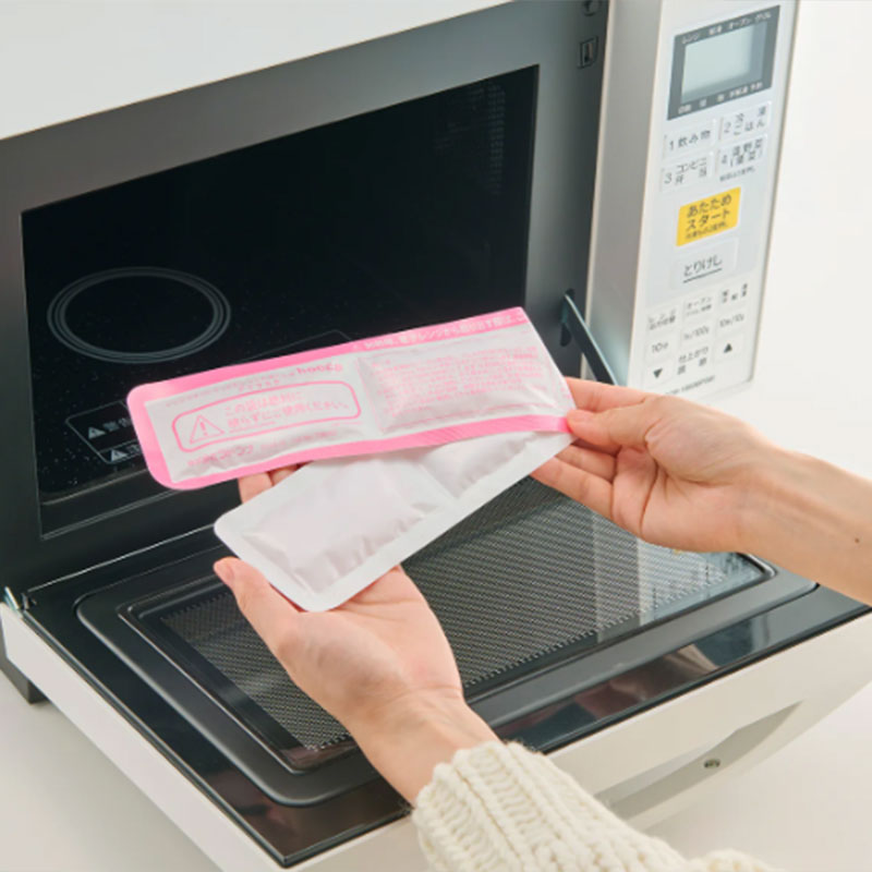 レンジデスグニホッカホカジェル湯タンポhoccaアイマスク　ネコ