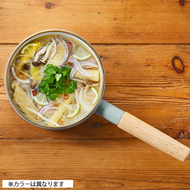 エベレスト　ホーロー　片手鍋　両手鍋 dショッピング |BRUNO ホーロー片手鍋 16cm IH対応 富士ホーロー