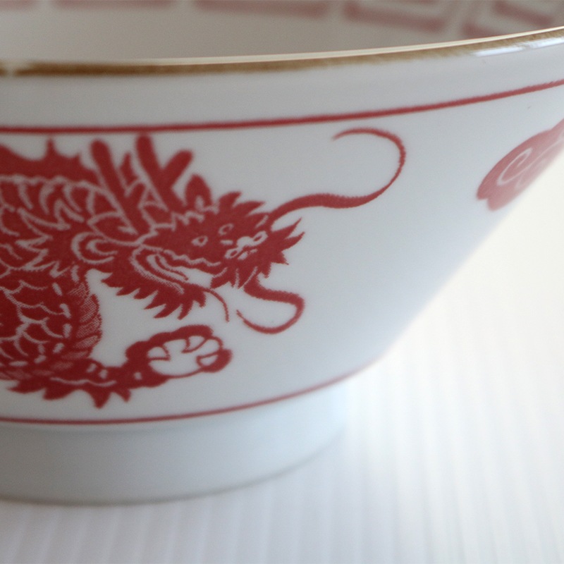 ラーメン丼 レトロラーメン赤 | ハンプティーダンプティー公式通販