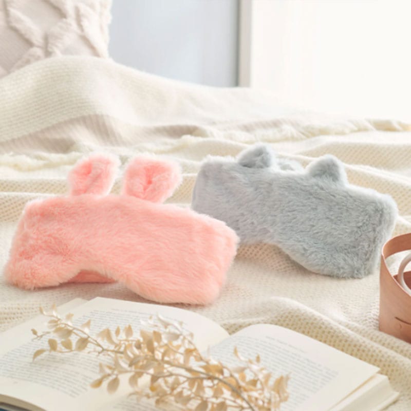 レンジデスグニホッカホカジェル湯タンポhoccaアイマスク ウサギ