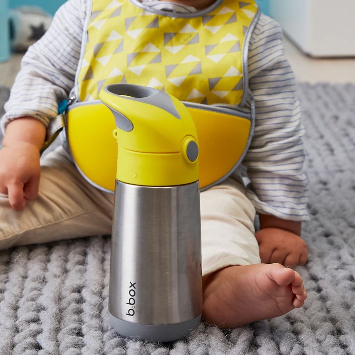 ステンレスドリンクボトル 350ml レモンシャーベット 子供用水筒