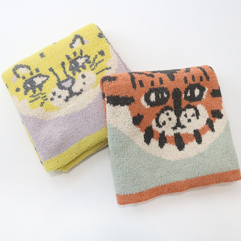 モモンガ ブランケットM レモンヒョウ 130×100cm | ハンプティーダンプ