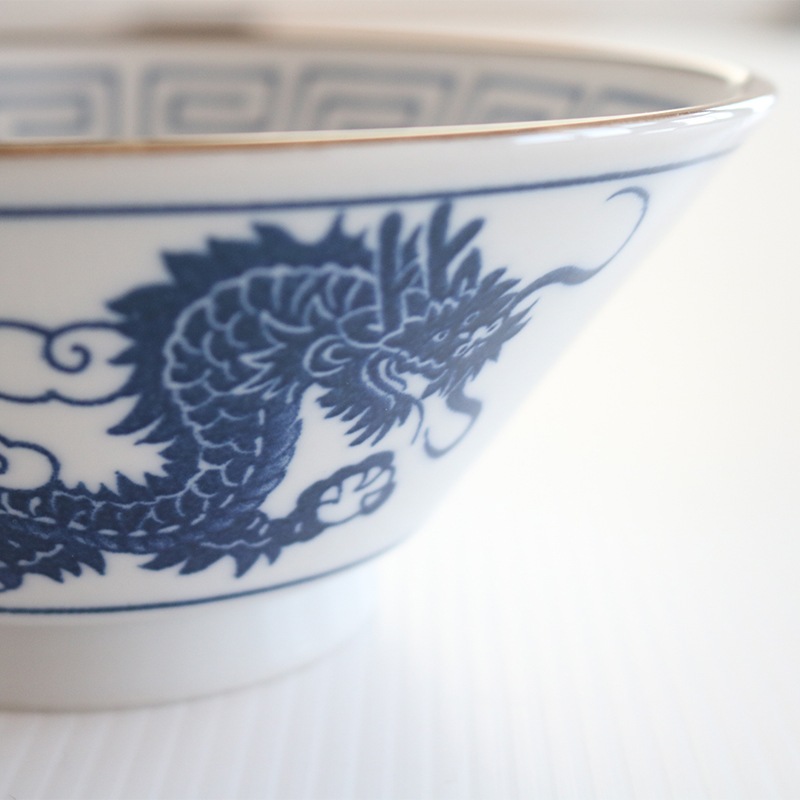 ラーメン丼 レトロラーメン青 | ハンプティーダンプティー公式通販