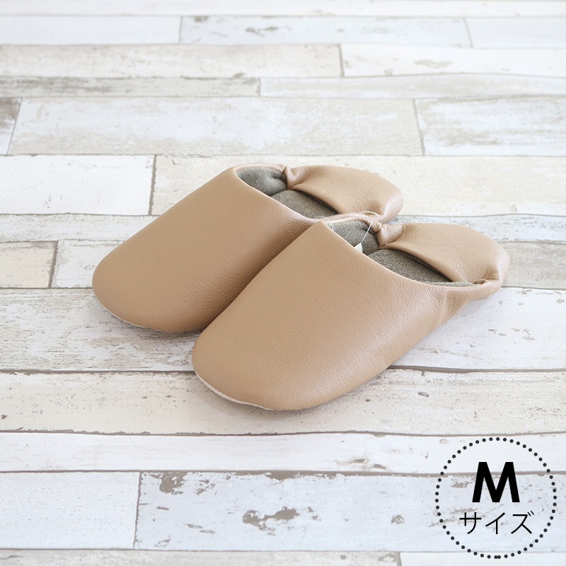 合皮バブーシュM BE