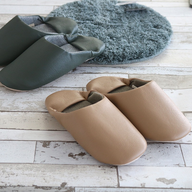 合皮バブーシュM BE