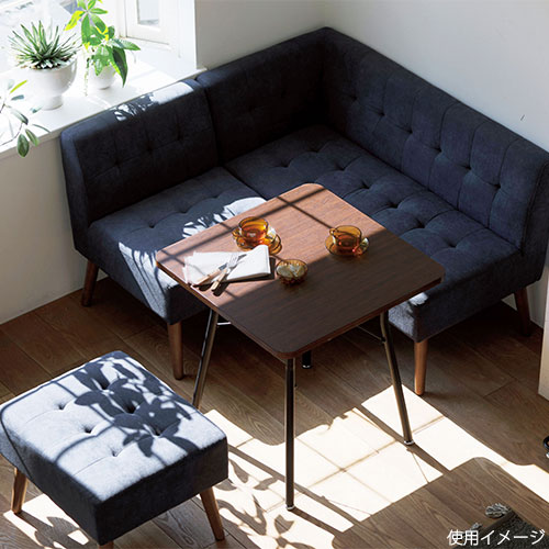 mild(ミルド) オットマン　ダークブルー 【送料込】