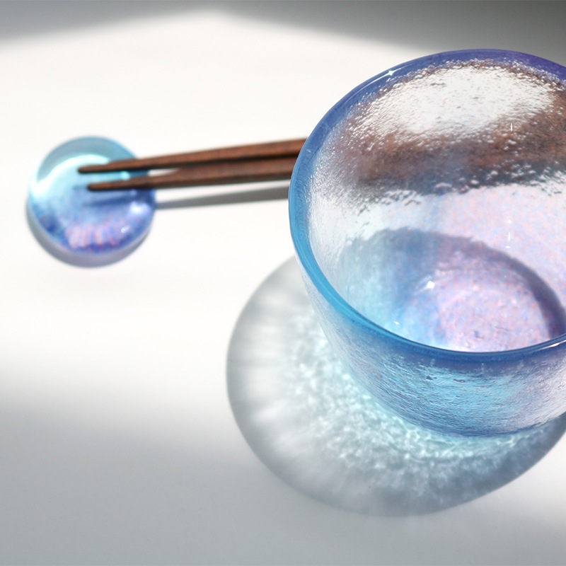 空のいろどり グラス 朝焼け