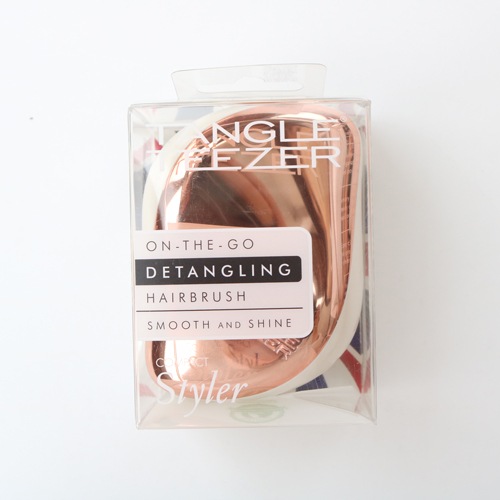 タングルティーザー コンパクトスタイラー ローズゴールドリュクス