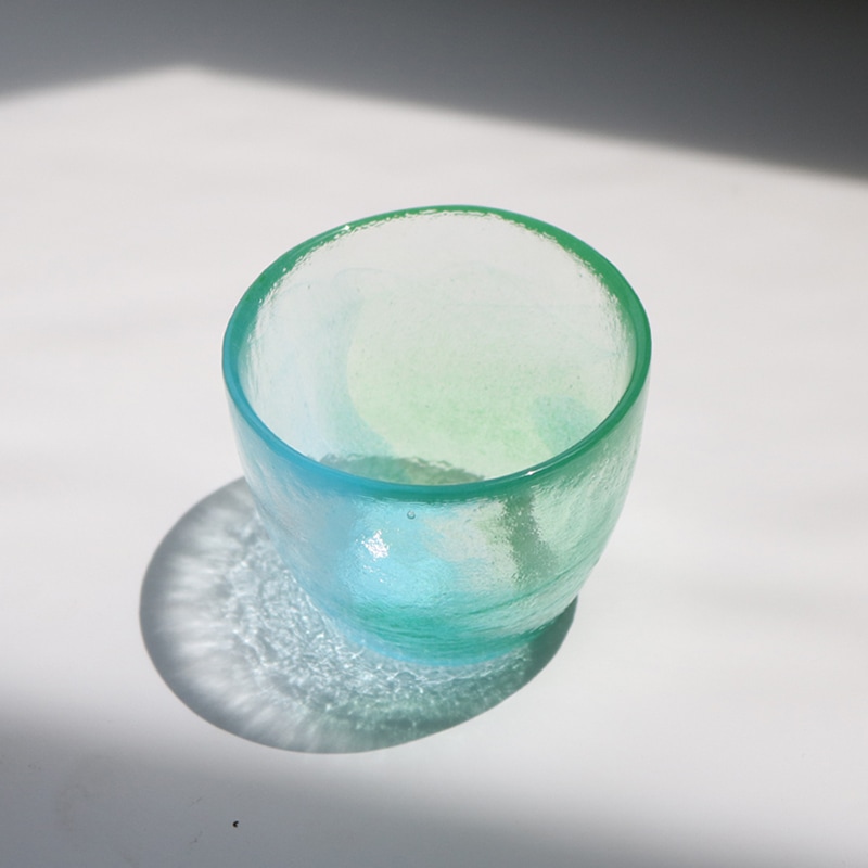 空のいろどり グラス 蒼天