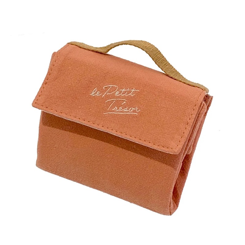 トレゾワ 保冷おにぎりポーチL オレンジ