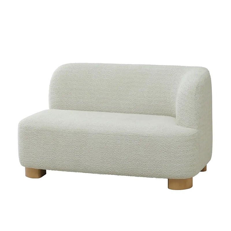 送料込】enn(アン) アームソファ 左肘 アイボリー | ハンプティー