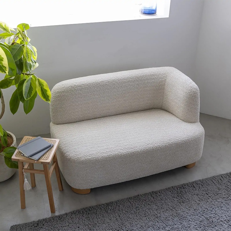 送料込】enn(アン) アームソファ 左肘 アイボリー | ハンプティー