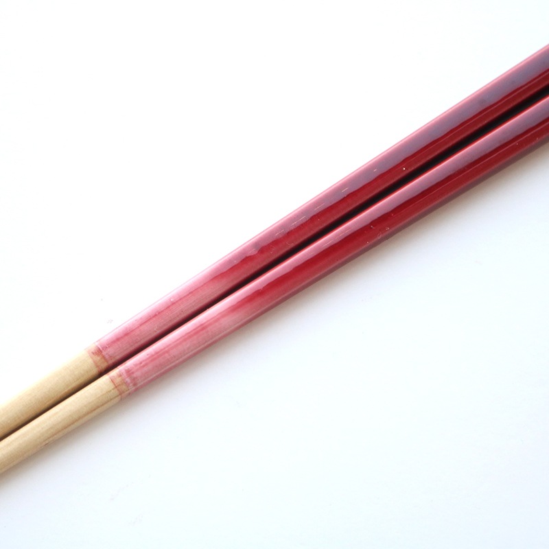 【名入れサービス付】ほんとうにすべらないお箸 プレミアム グラデRD