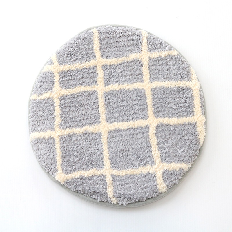 キャンパスタフト チェアパット チェックGY