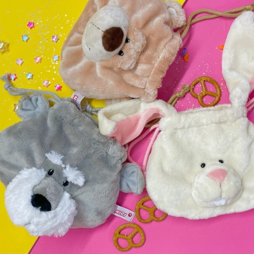 NICI ベア フィギュアフェイスポーチ