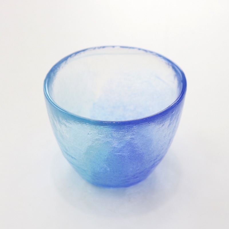 空のいろどり　グラス　青空