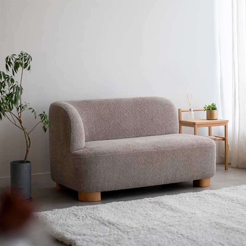 送料込】enn(アン) アームソファ 右肘 ベージュ | ハンプティーダンプ