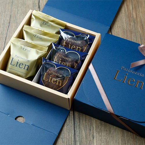 Lien(リアン)ガトーショコラ・プレミアムガトーショコラ食べ比べ6個セット・送料込【同梱・代引不可】