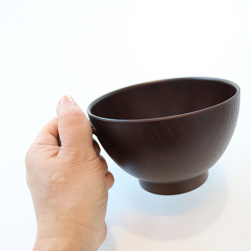 手作り茶碗 オレンジと黒のグラデーション 木箱付き YOZORA | M苦楽園