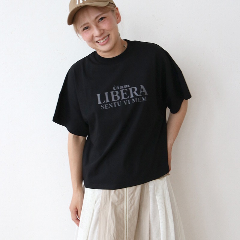 接触冷感】カラフルレーヨンロゴBIGTシャツ＆ショートパンツセット 接触冷感】カラフルレーヨンロゴTシャツ&ショートパンツセット