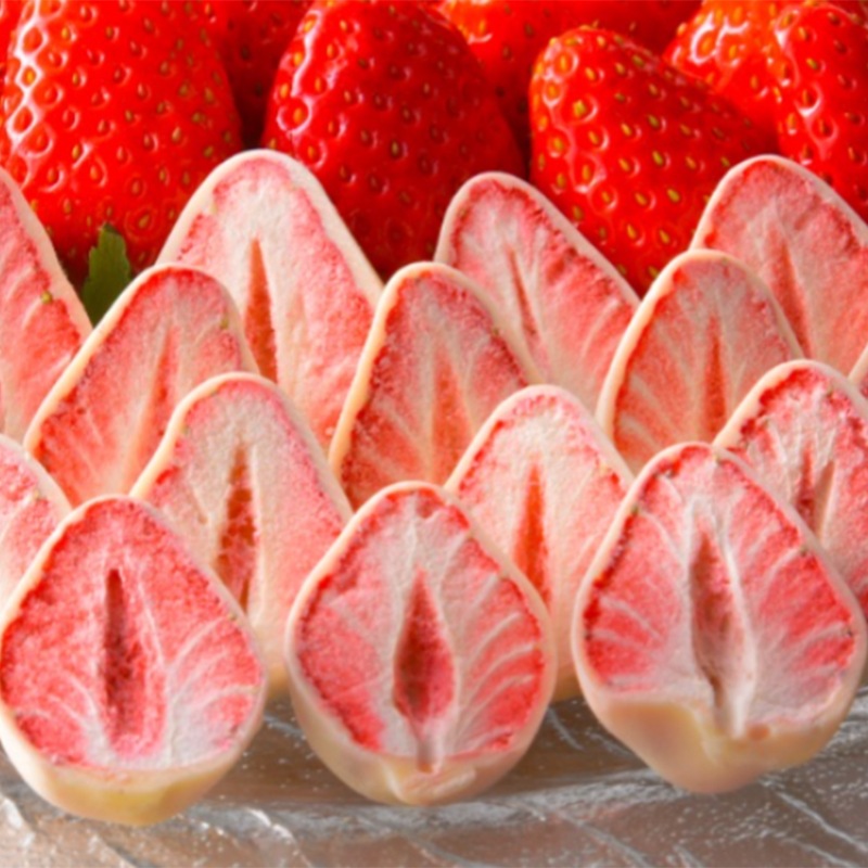 【2月末お届け】恋するいちご 巾着