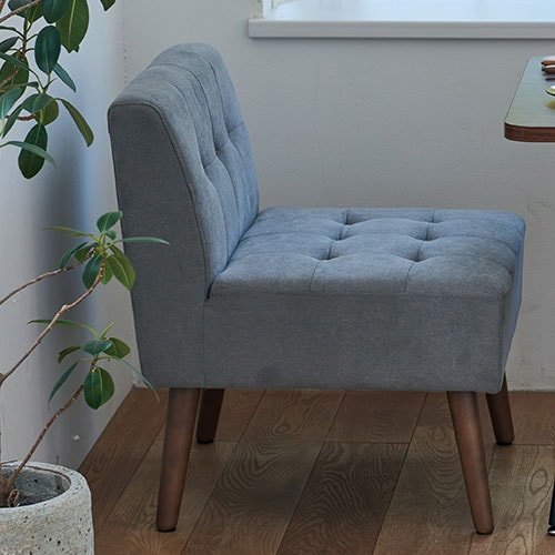 mild(ミルド) 1Pソファ グレー 【送料込】 | ハンプティーダンプ