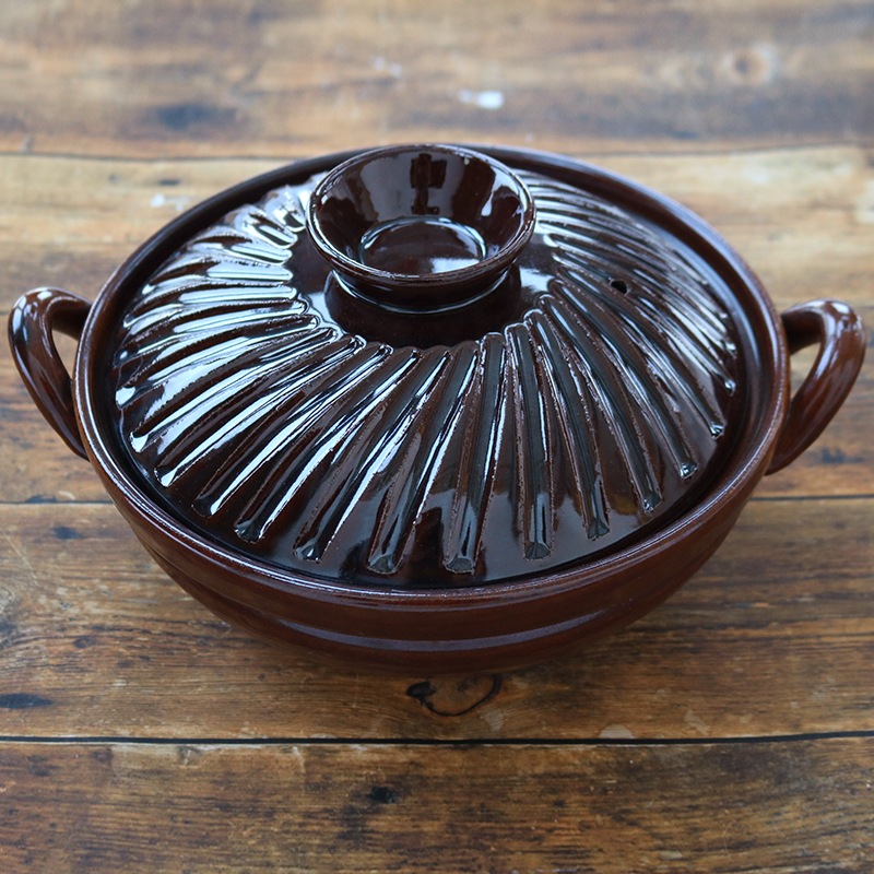 しのぎアメ8号手塗り土鍋 | ハンプティーダンプティー公式通販| 雑貨