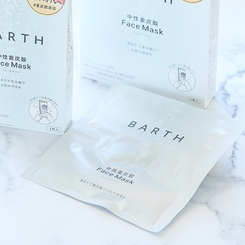 BARTH（バース）中性重炭酸FaceMask 1包 | ハンプティーダンプ
