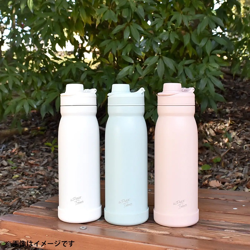 トレゾワ ステンレス直飲みボトル1000 ホワイト