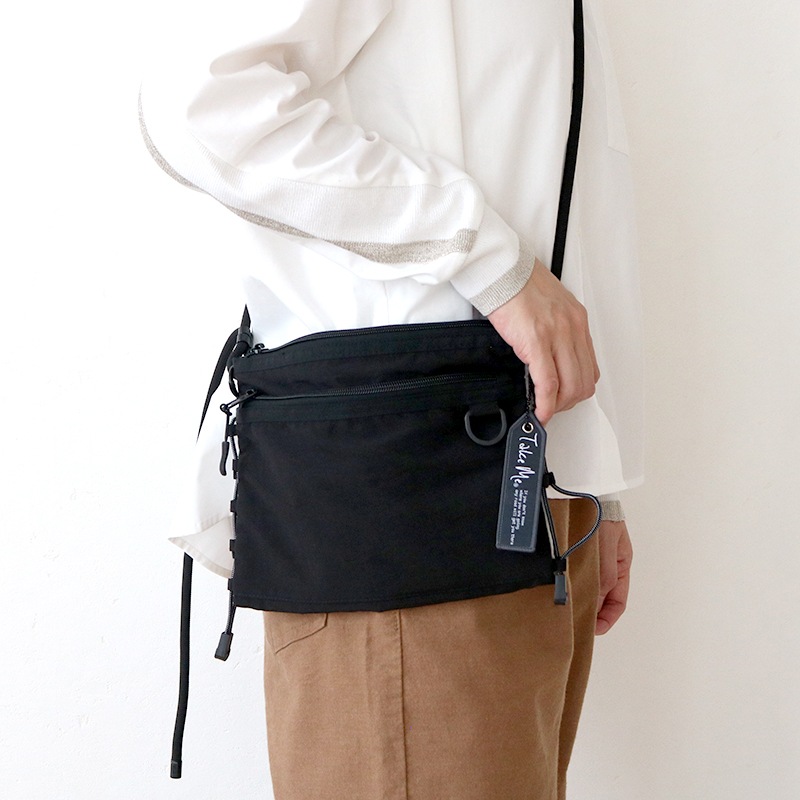TakeMe（テイクミー）Today ボトルミニショルダー BK ブラック