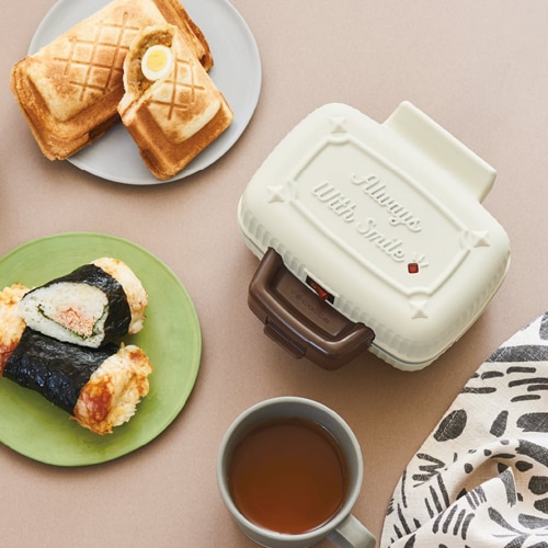 レコルト　プレスサンドメーカー　ミニ　ホワイト