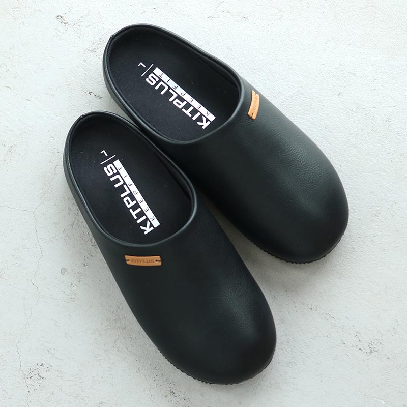 KITPLUS（キットプラス） サボサンダル メンズLサイズ 27-27.5cm BK