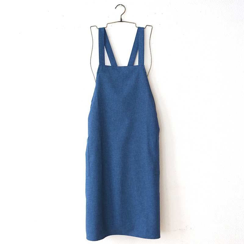 HDイージーケアギャザーバッククロスエプロン NV