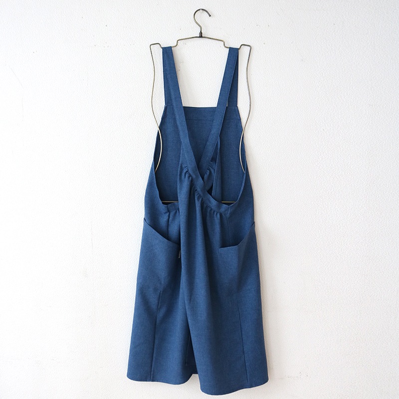 HDイージーケアギャザーバッククロスエプロン NV